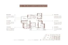 国建·长江院子3室2厅1厨2卫建面114.50㎡